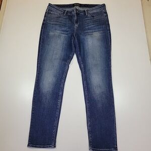 Lucky Brand 221 Straight Jeans Womens 14x32 Blue Medium Wash Denim